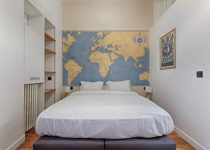 Apartamento Cozy Duplex 6p - Arc De Triomphe París